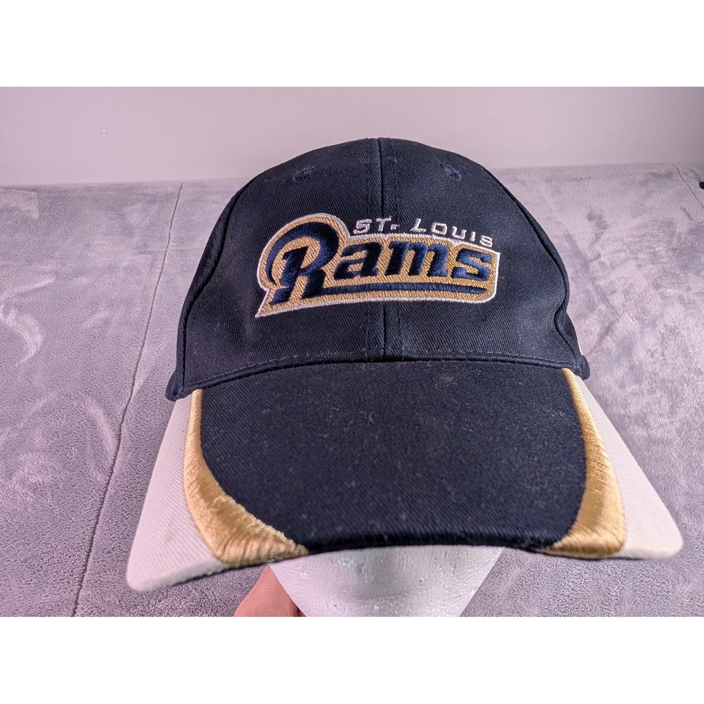 K-Products St Louis Rams Hat 2006 Edward Jones Investments Navy Blue Adjustable